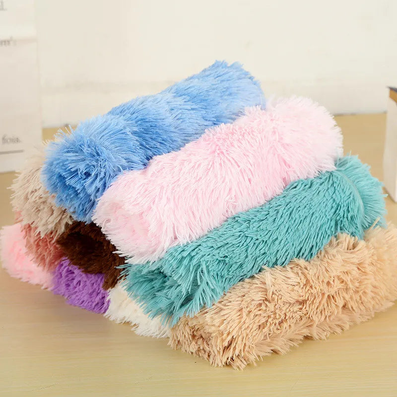 Anxiety Relieving Fluffy Pet Blankets