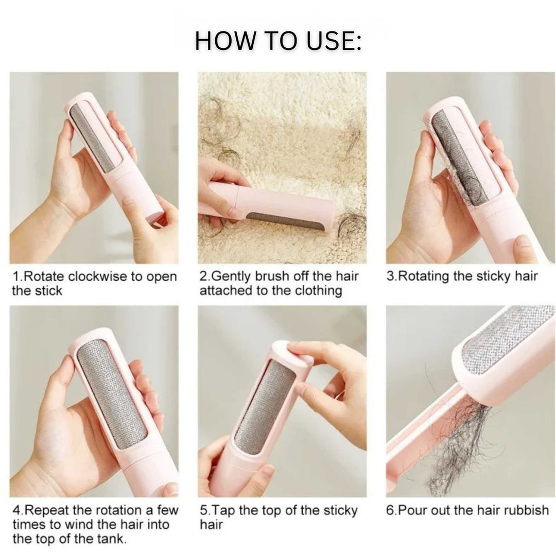 Portable Pet Hair Remover Brush
