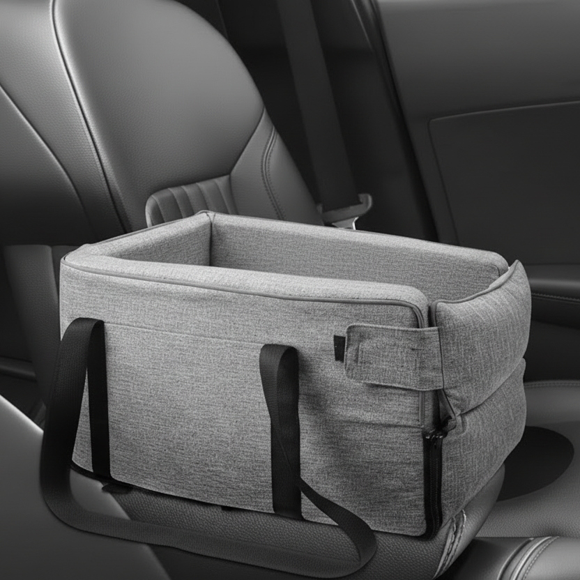 Armrest Dog Car Seat for Center Console