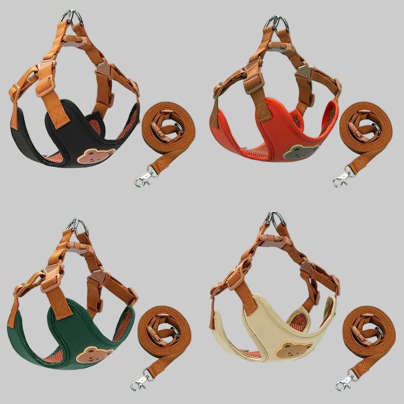 Dog Harness & Leash Set