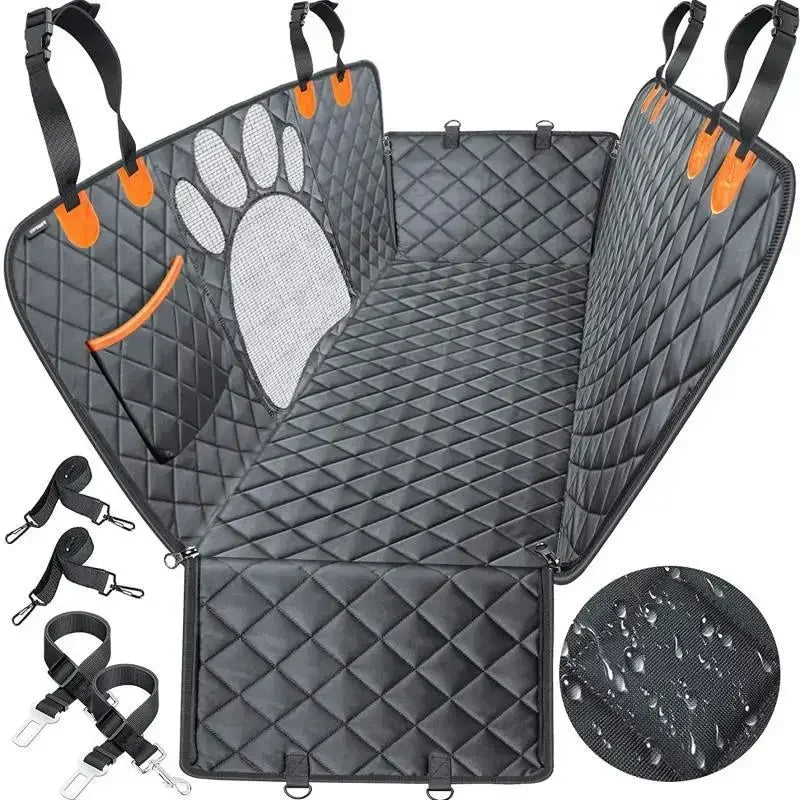 Waterproof Dog Car Rear Seat Cover