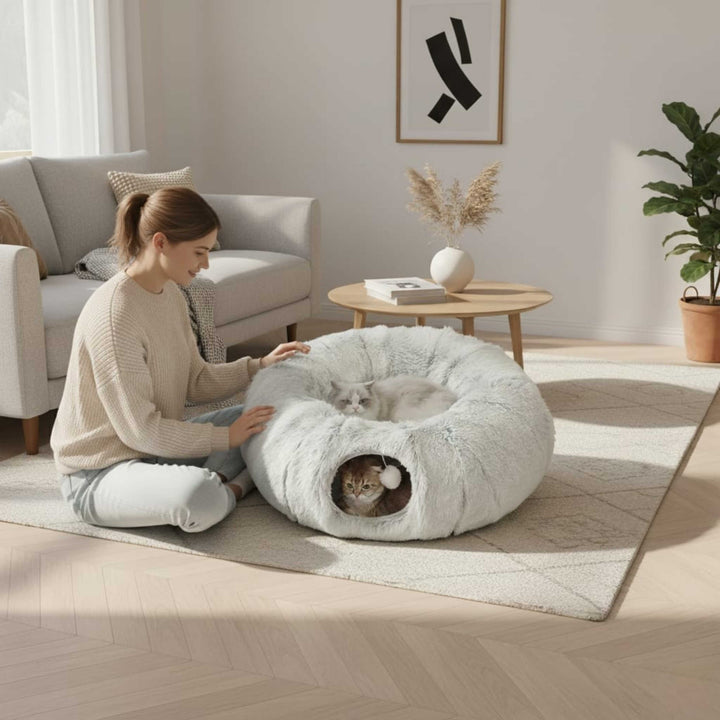 Cat Tunnel Bed