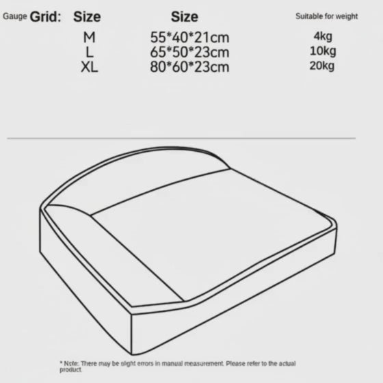 Cozy Cloud Non-Slip Winter Pet Bed